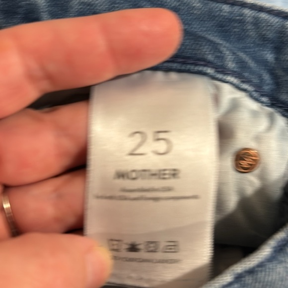 Mother The Tomcat ankle fray Jean size 25 - Picture 9 of 10